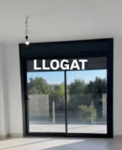 Cartell de «Llogat» en una finestra: l’habitatge a Barcelona en dades